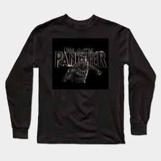 Black Panther Logo mode 3 Layer Long Sleeve T-Shirt